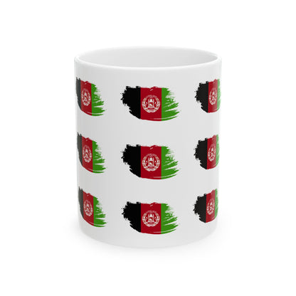 Afghan Heritage Ceramic Mug - 11oz & 15oz, Perfect for Coffee Lovers