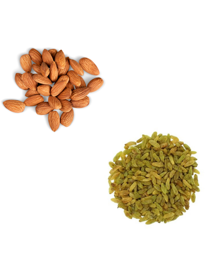 Almonds & Raisins – A Sweet & Power Duo کشمش و بادام