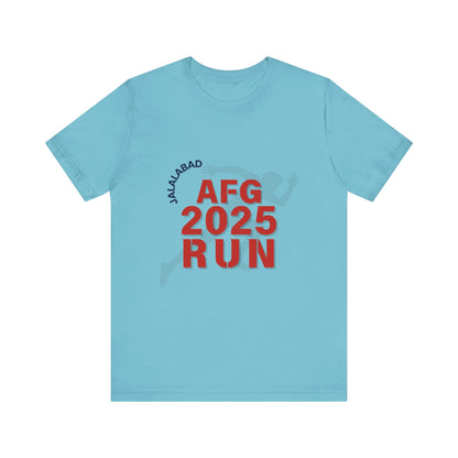 Unisex Running Tee - Jalalabad AFG Cricket 2025 Run