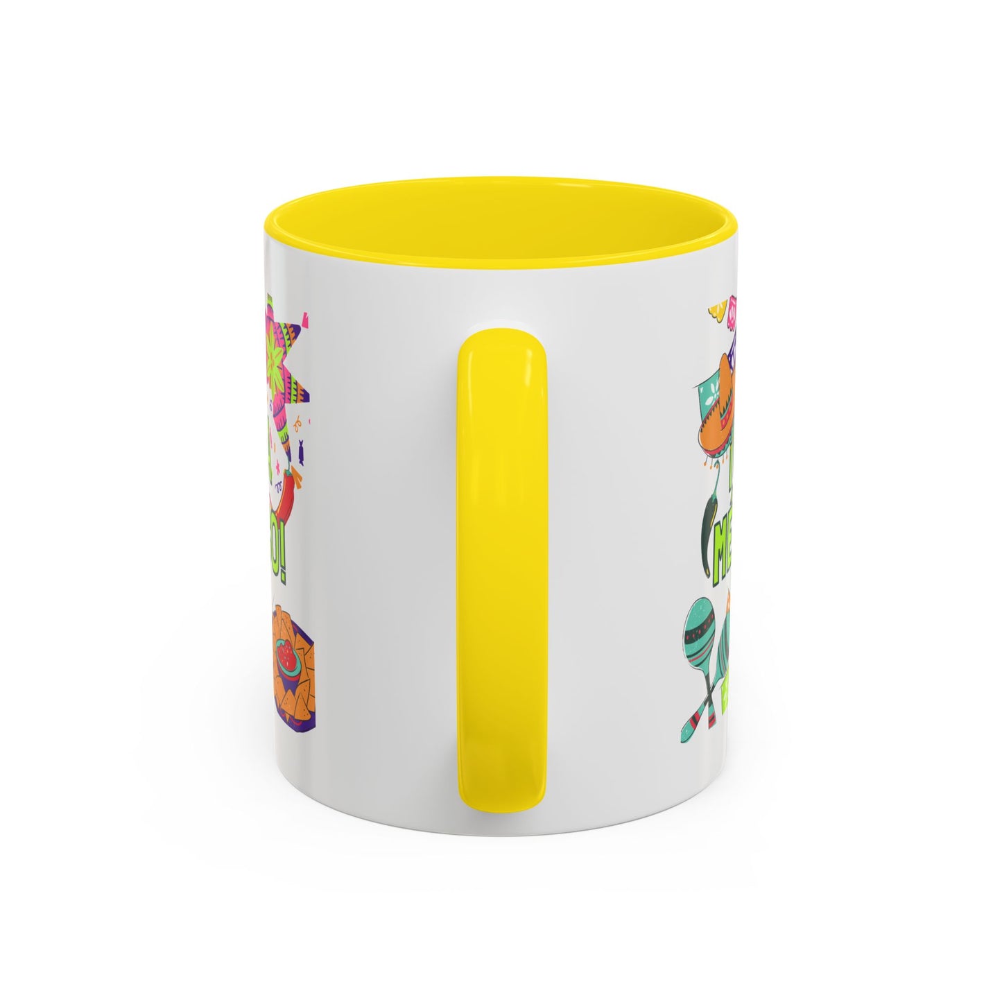 Viva México Accent Coffee Mug — Festive Mexican Fiesta 11/15oz