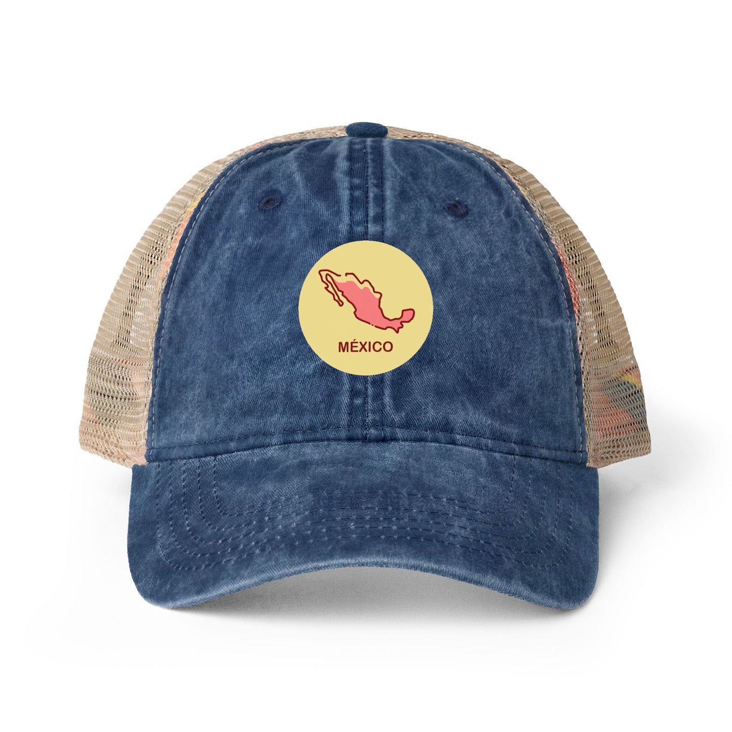 Women's Washed Mesh-Back Cap