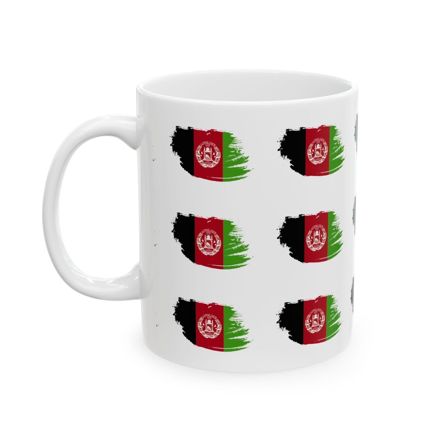 Afghan Heritage Ceramic Mug - 11oz & 15oz, Perfect for Coffee Lovers