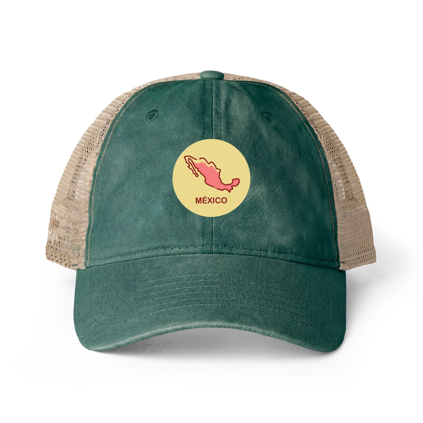 Women's Washed Mesh-Back Cap