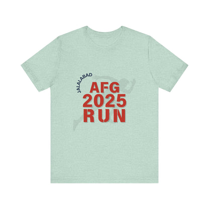Unisex Running Tee - Jalalabad AFG Cricket 2025 Run