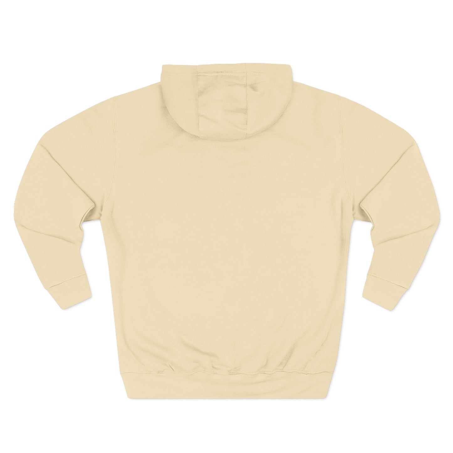 Minimal Crescent Peace Palestine Hoodie — Small Chest Graphic Fleece Pullover