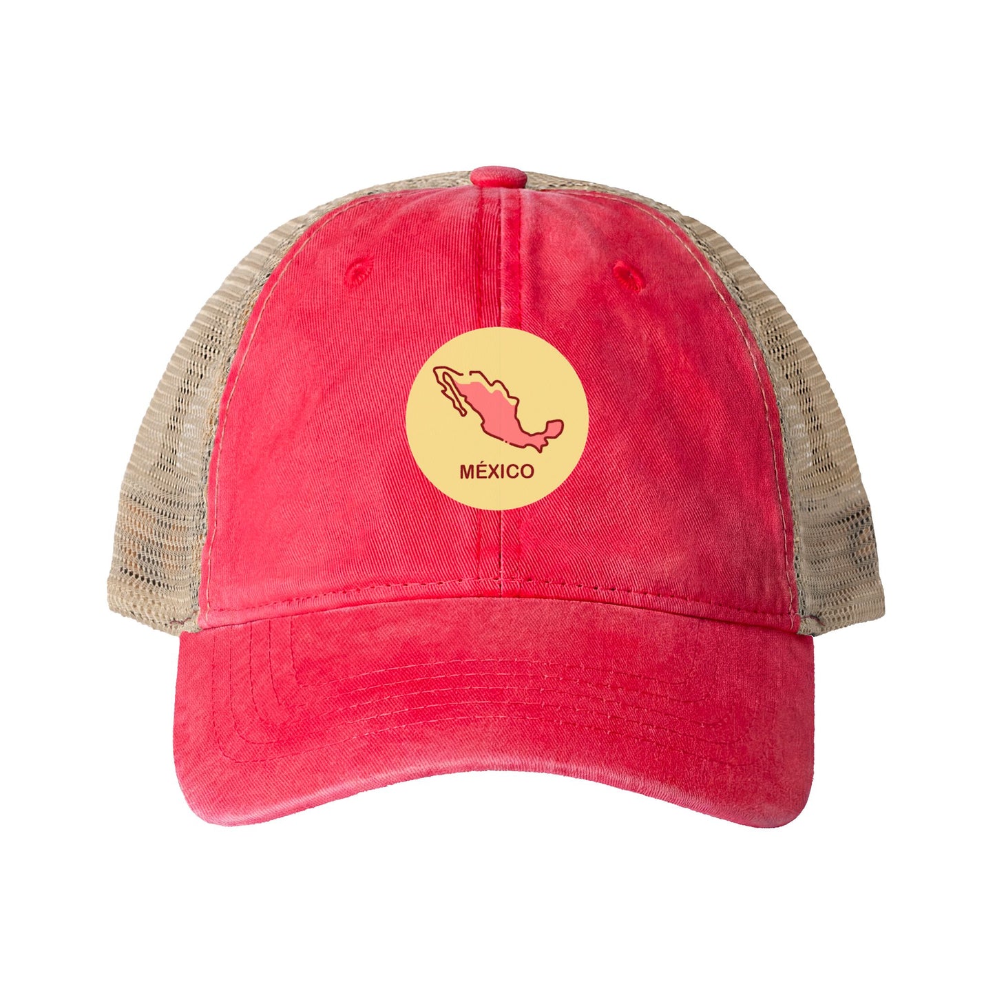 Women's Washed Mesh-Back Cap