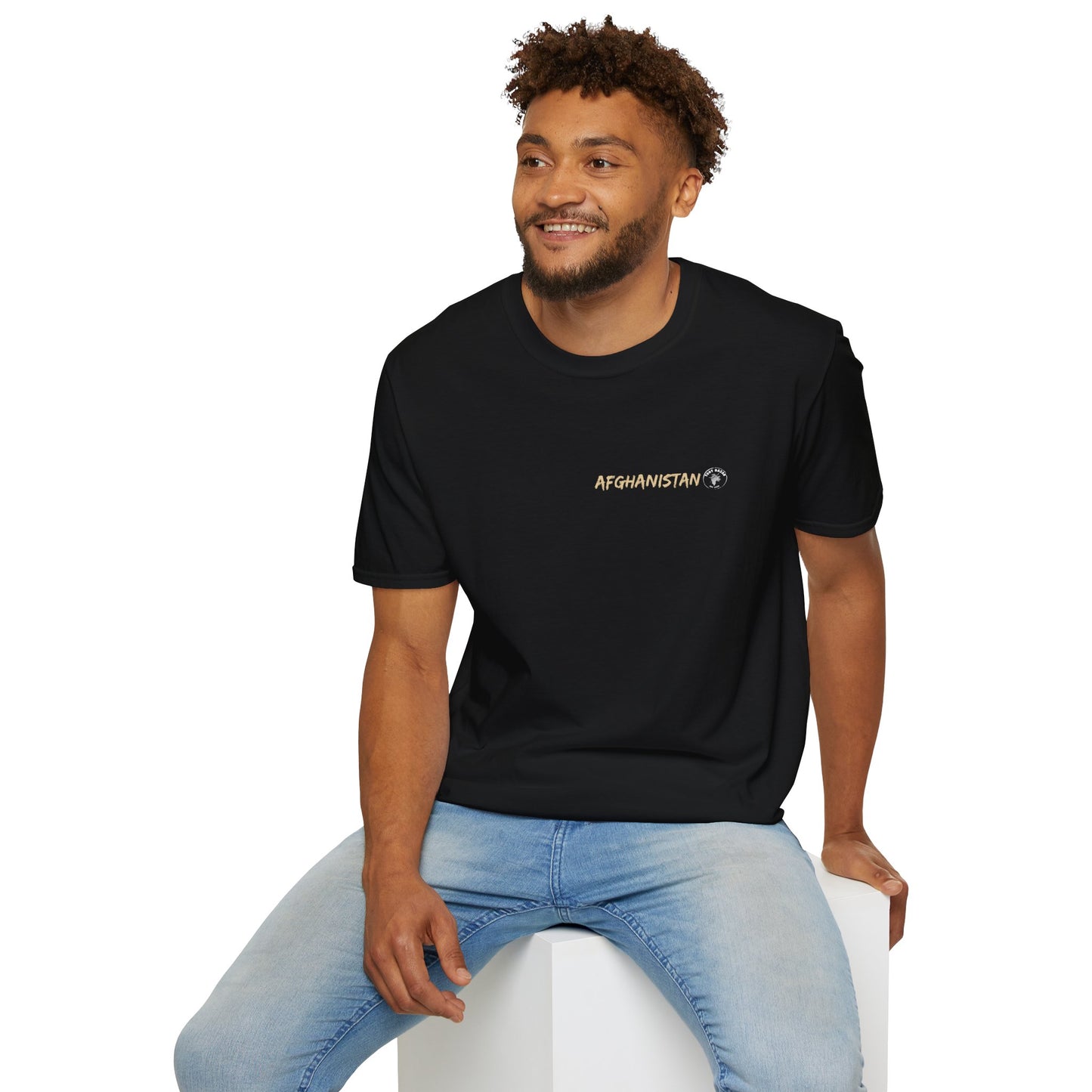 Afghanistan Cricket Team Vintage T-Shirt - Unisex Softstyle Tee