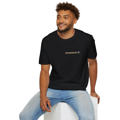 Afghanistan Cricket Team Vintage T-Shirt - Unisex Softstyle Tee