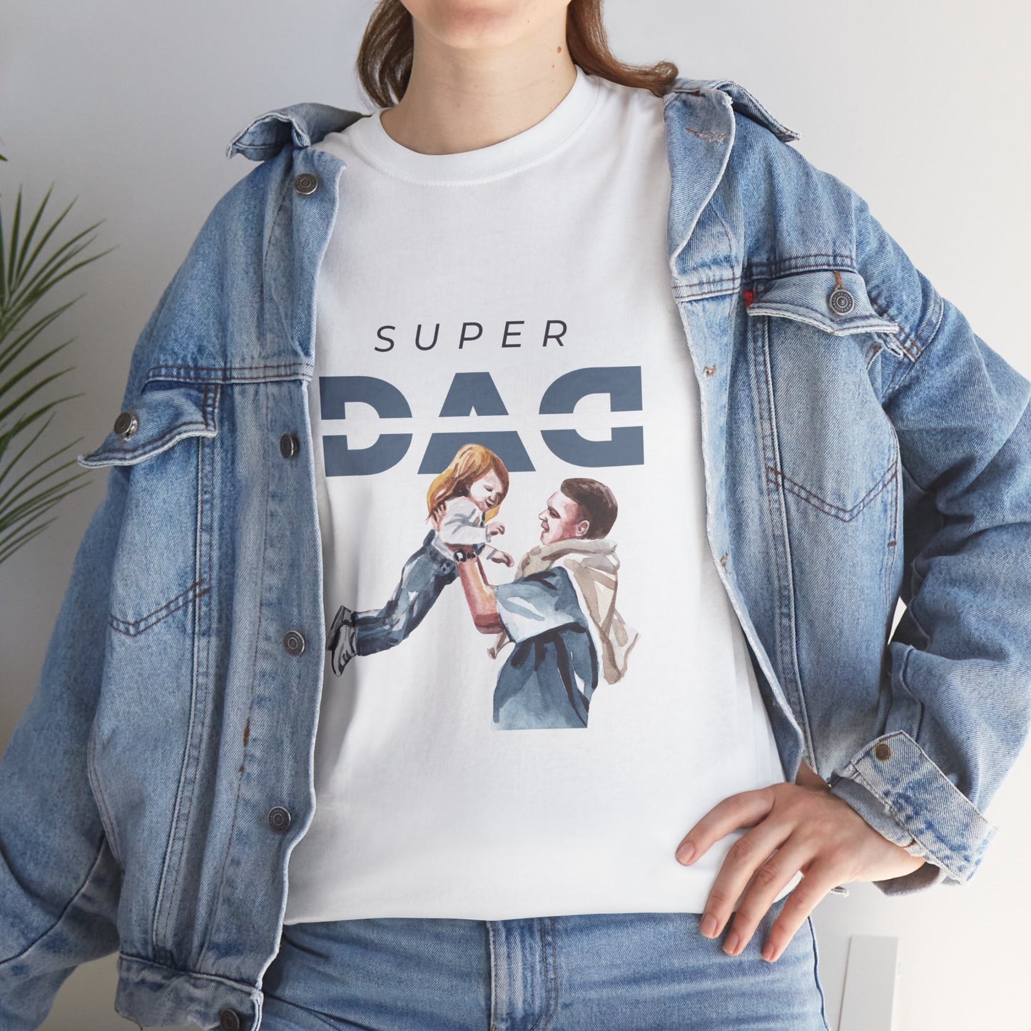 Super Dad T-Shirt — Father & Child Graphic Tee