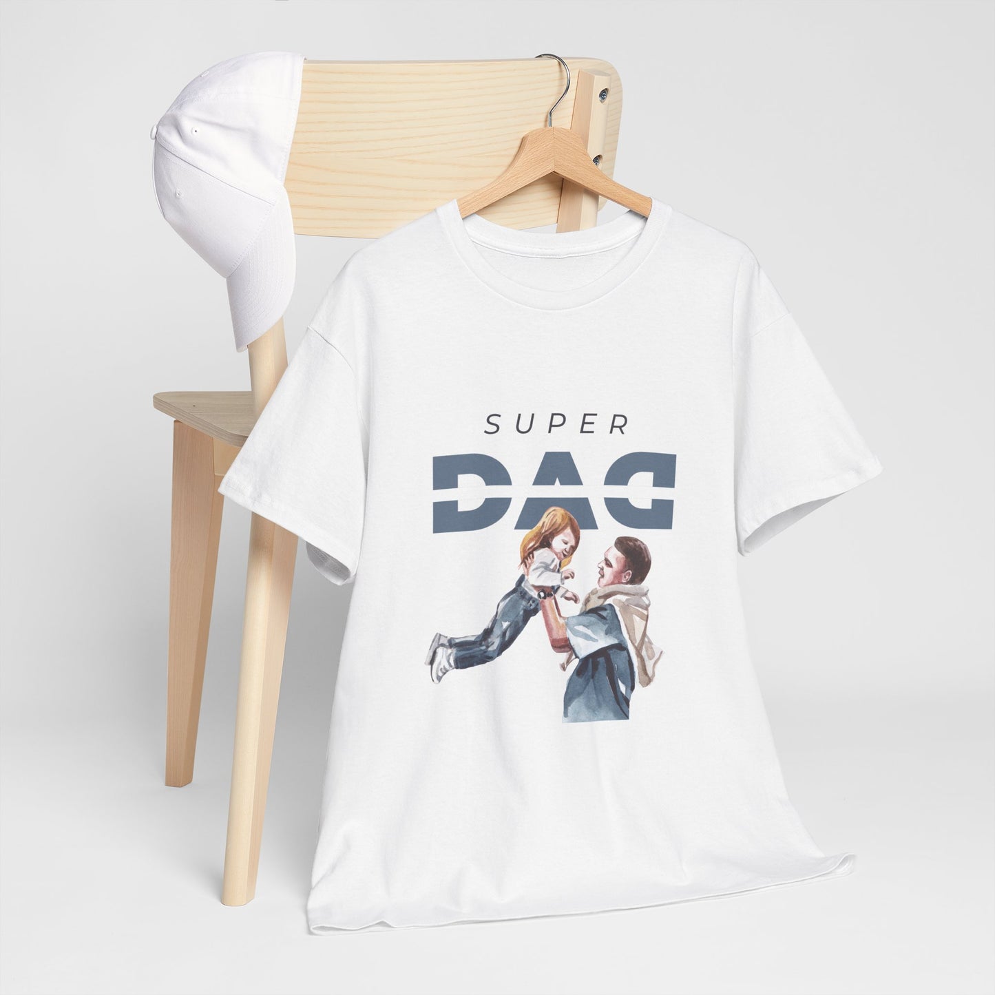 Super Dad T-Shirt — Father & Child Graphic Tee