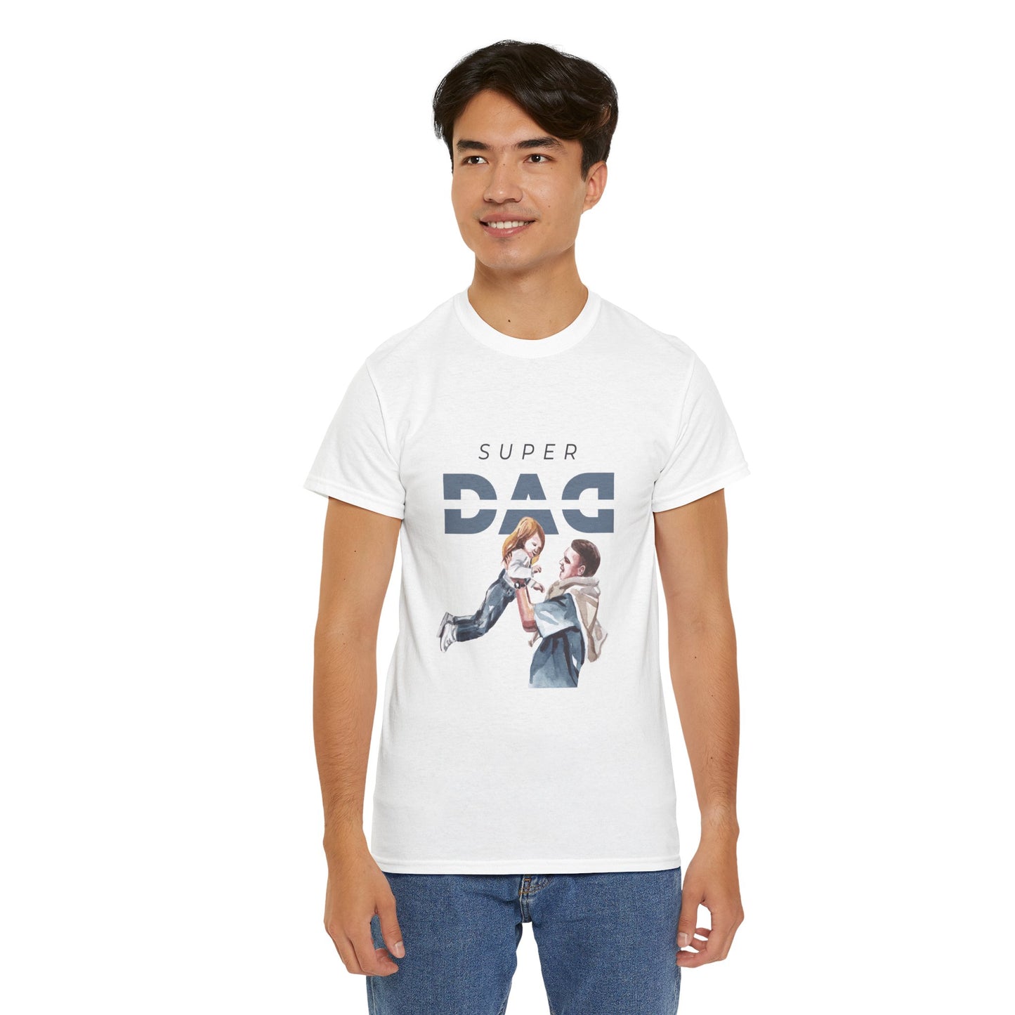 Super Dad T-Shirt — Father & Child Graphic Tee