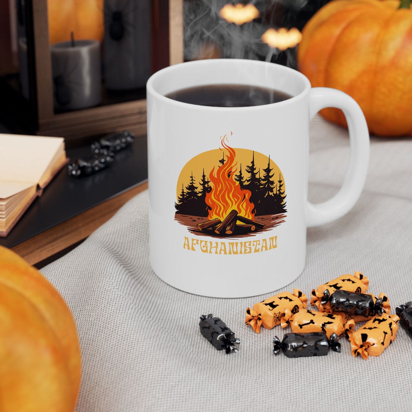 Adventure Awaits Ceramic Mug - Perfect for Nature Lovers