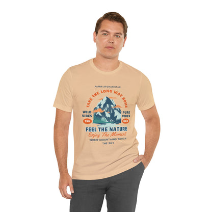 Adventure Vibes Unisex Jersey Tee - 'Feel The Nature'