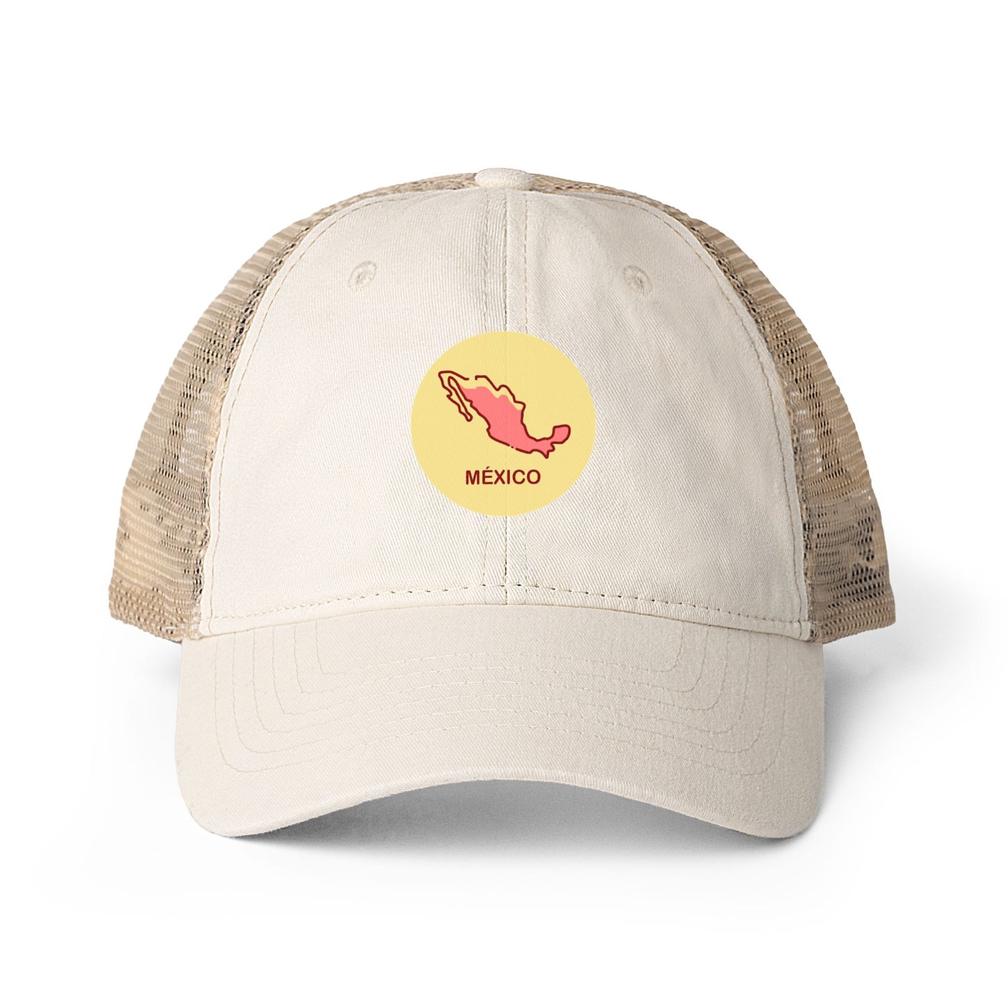 Women's Washed Mesh-Back Cap