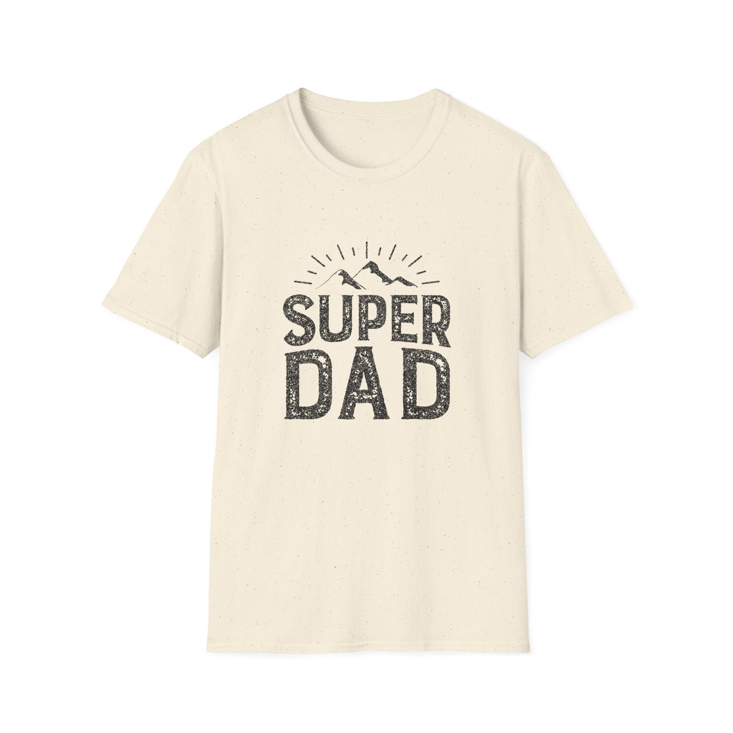 Super Dad T-Shirt — Vintage Mountains Father's Day Tee