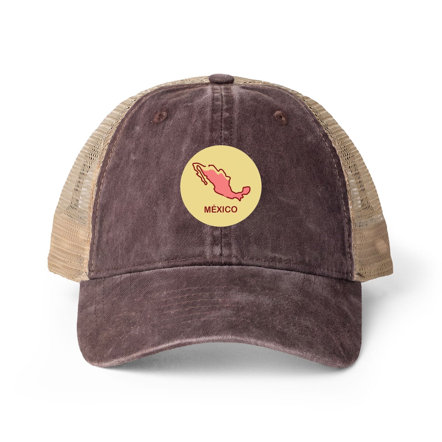 Women's Washed Mesh-Back Cap