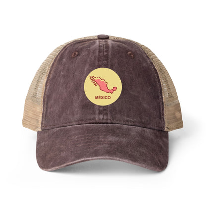 Women's Washed Mesh-Back Cap