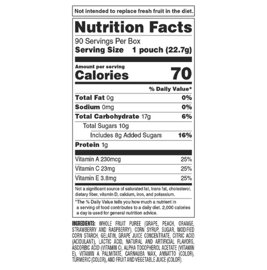 Welch’s Fruit Snacks, 0.8 oz (90-Count)