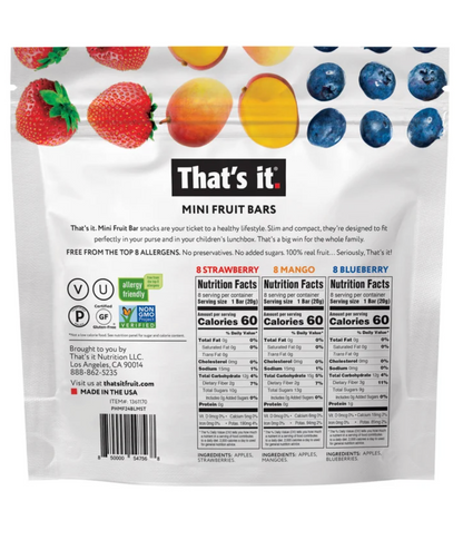 That’s It Mini Fruit Bars, 24-Count